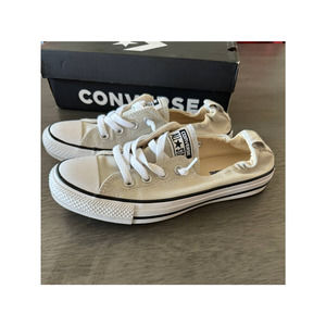 Converse Chuck Taylor All Star Shoreline Slip-On Sneaker -Women's 7.5 Cloud Gray